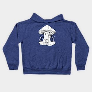 Fairy Mushroom House Kids Hoodie